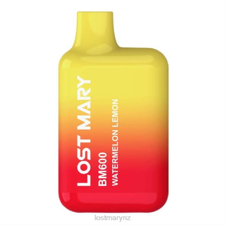 LOST MARY Sale - LOST MARY BM600 Disposable Vape 2L4R125 Watermelon Lemon