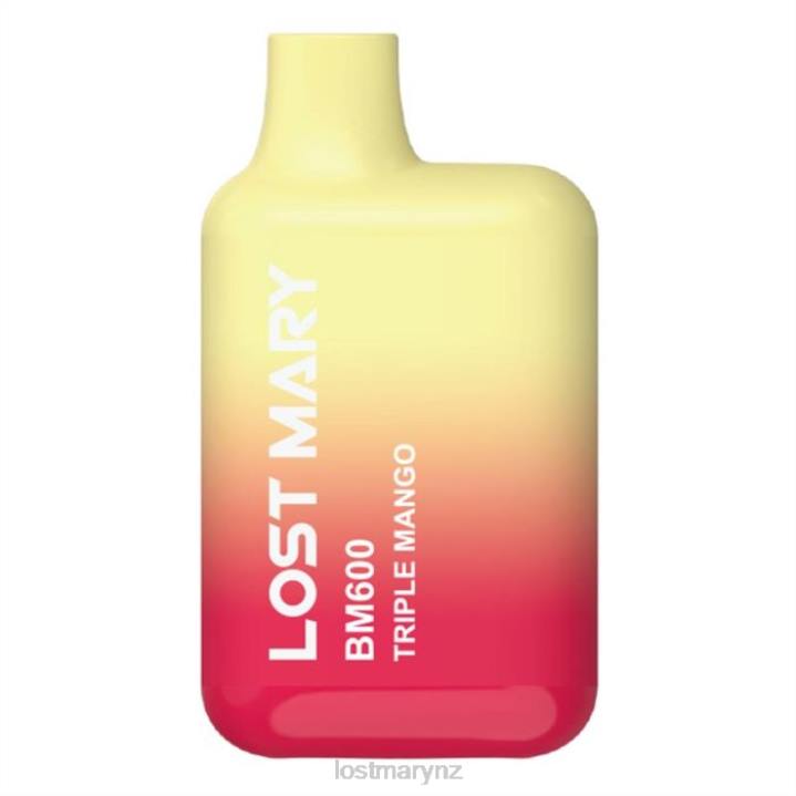 LOST MARY Vape Flavours - LOST MARY BM600 Disposable Vape 2L4R139 Triple Mango