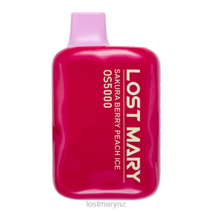 LOST MARY Vape NZ - LOST MARY OS5000 2L4R61 Sakura Berry Peach Ice