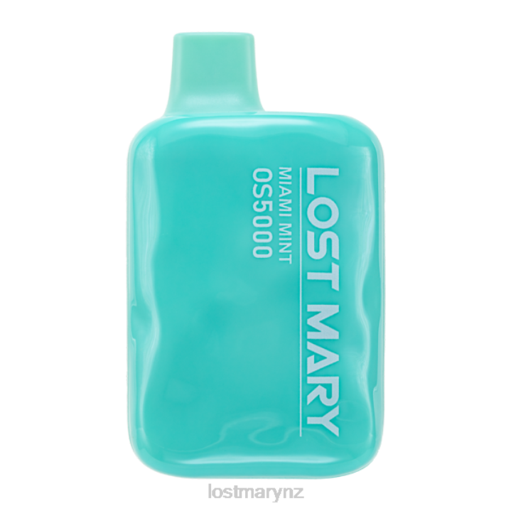LOST MARY Vape NZ - LOST MARY OS5000 2L4R91 Miami Mint