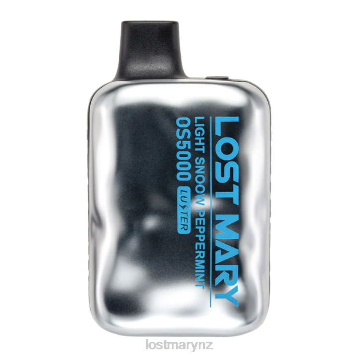 LOST MARY Vape Price - LOST MARY OS5000 Luster 2L4R44 Light Snoow Peppermint