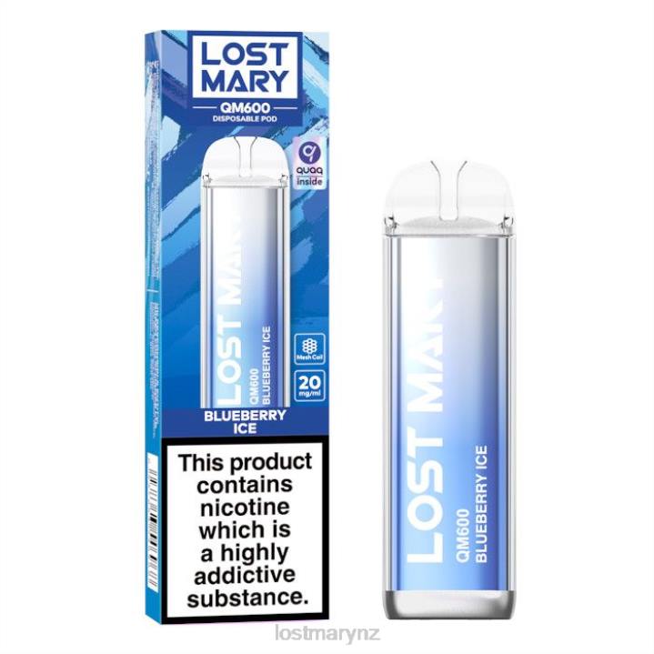 LOST MARY Price - LOST MARY QM600 Disposable Vape 2L4R157 Blueberry Ice