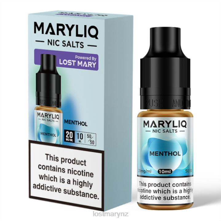 LOST MARY Flavours - LOST MARY MARYLIQ Nic Salts - 10ml 2L4R223 Menthol