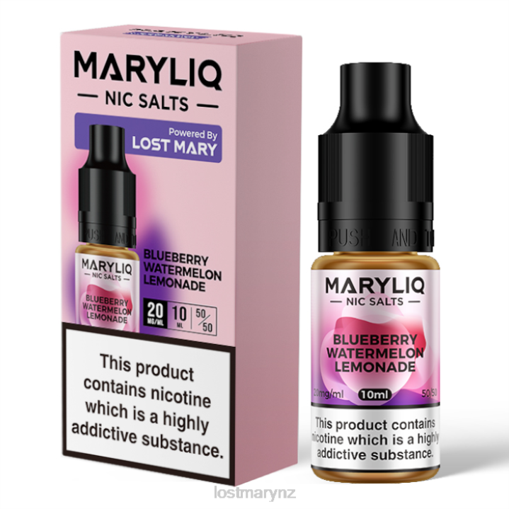 LOST MARY NZ - LOST MARY MARYLIQ Nic Salts - 10ml 2L4R208 Blueberry
