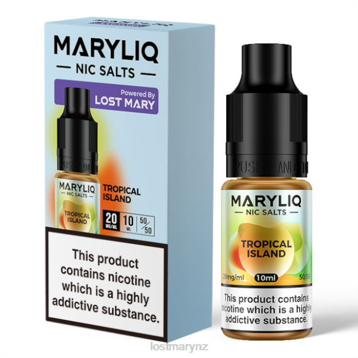 LOST MARY NZ - LOST MARY MARYLIQ Nic Salts - 10ml 2L4R218 Tropical