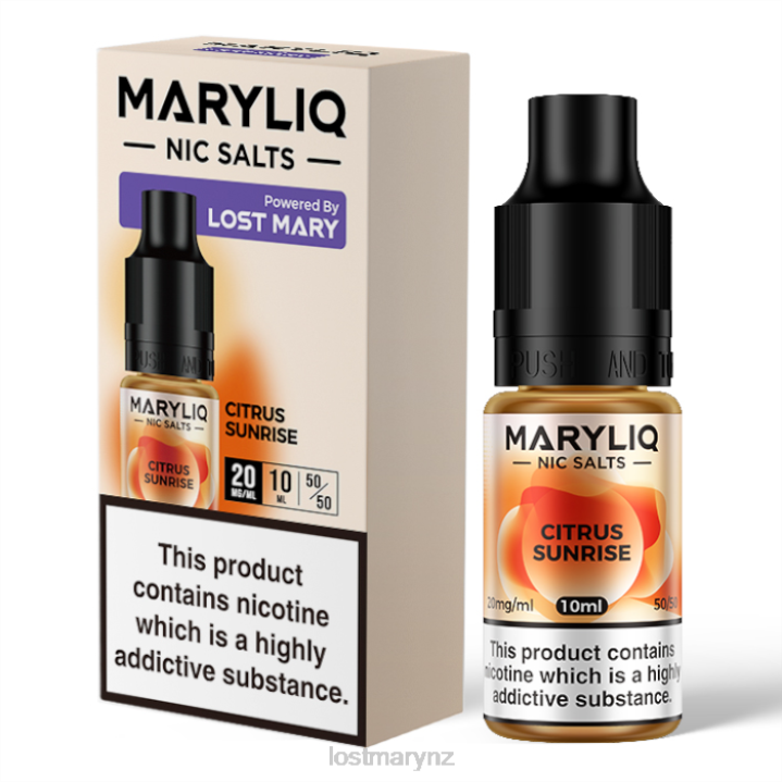 LOST MARY Online - LOST MARY MARYLIQ Nic Salts - 10ml 2L4R210 Citrus