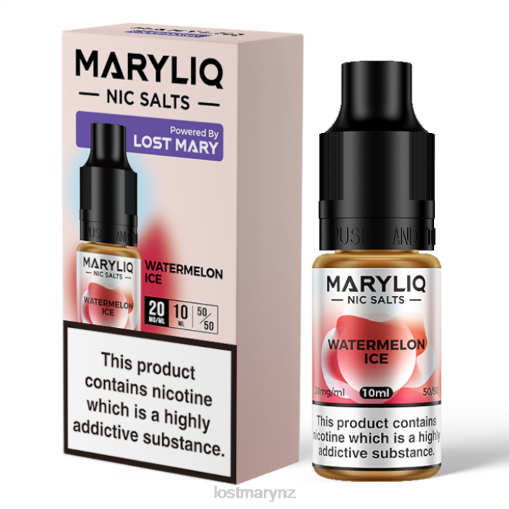 LOST MARY Online - LOST MARY MARYLIQ Nic Salts - 10ml 2L4R220 Watermelon