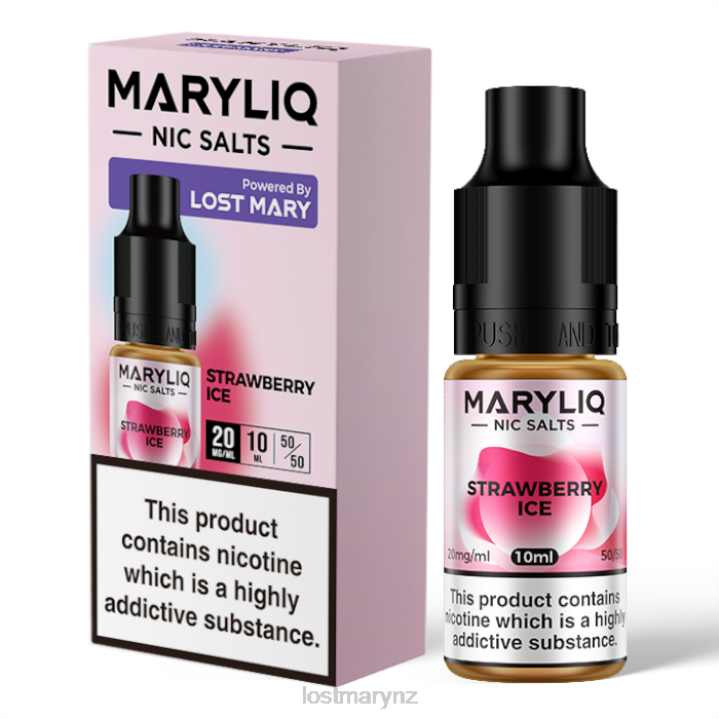 LOST MARY Sale - LOST MARY MARYLIQ Nic Salts - 10ml 2L4R225 Strawberry