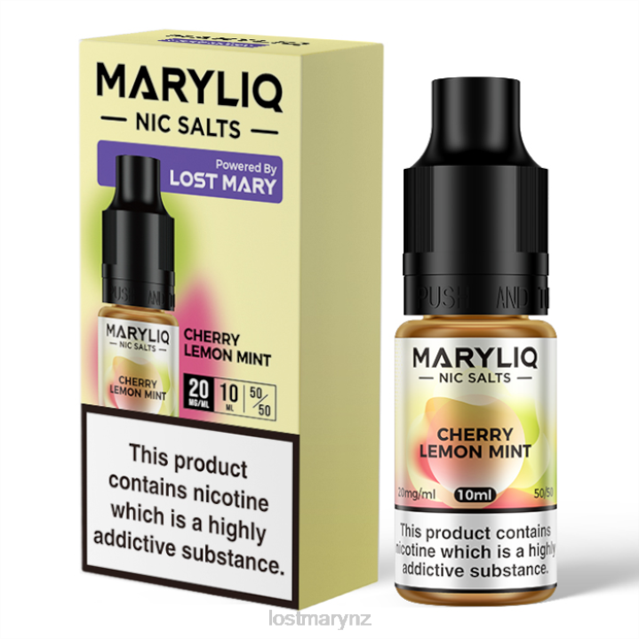 LOST MARY Vape Flavours - LOST MARY MARYLIQ Nic Salts - 10ml 2L4R209 Cherry