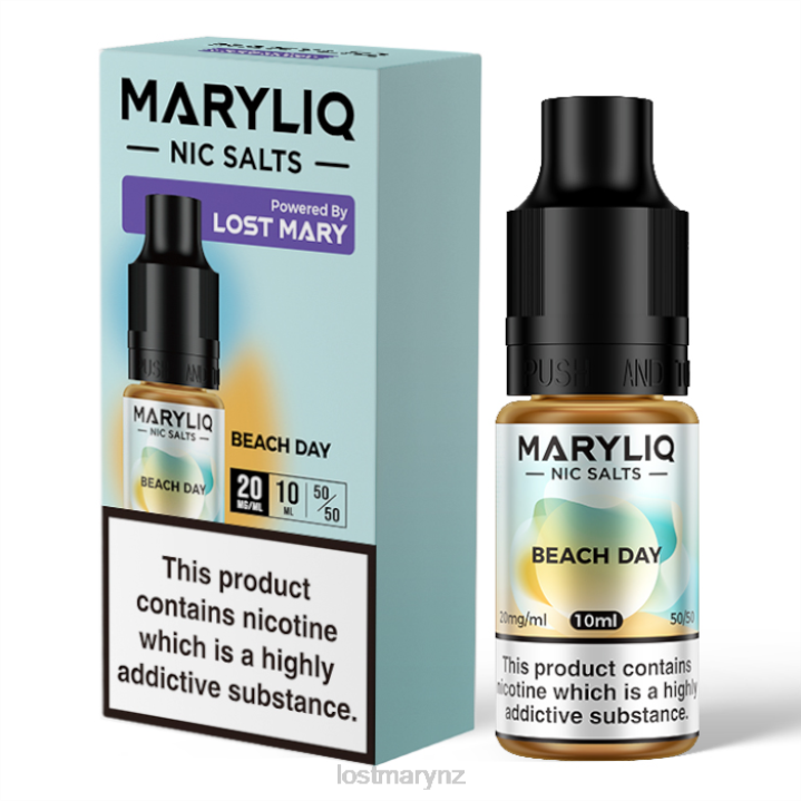 LOST MARY Wholesale - LOST MARY MARYLIQ Nic Salts - 10ml 2L4R206 Beach Day