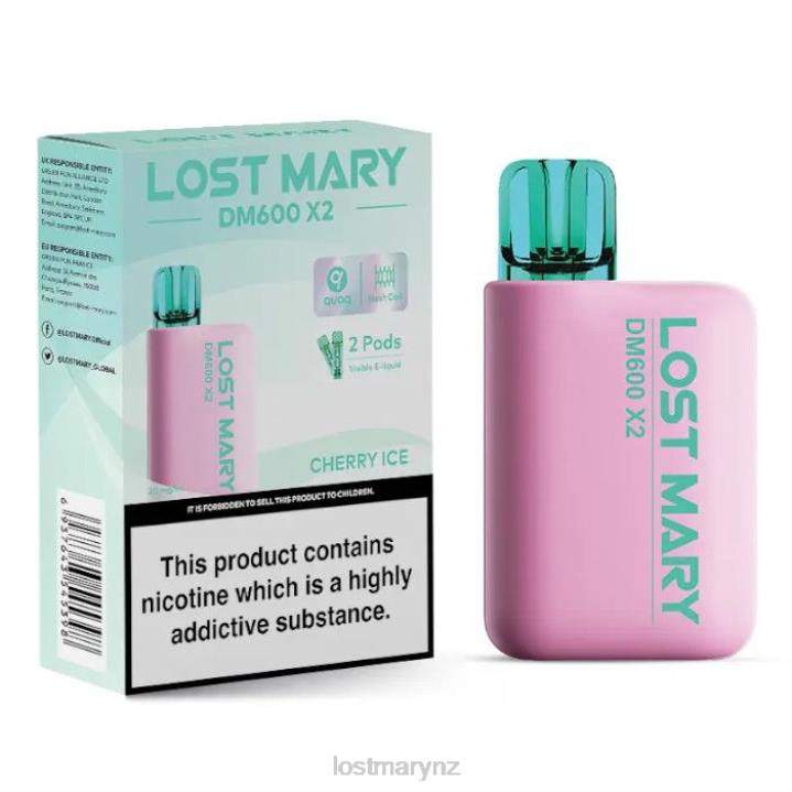 LOST MARY Flavours - LOST MARY DM600 X2 Disposable Vape 2L4R203 Cherry Ice