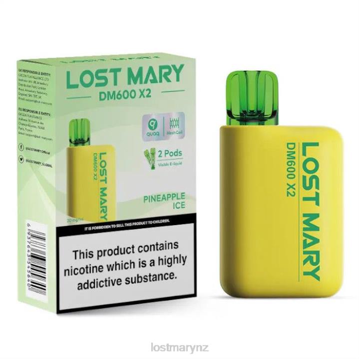 LOST MARY Vape Price - LOST MARY DM600 X2 Disposable Vape 2L4R204 Pineapple Ice