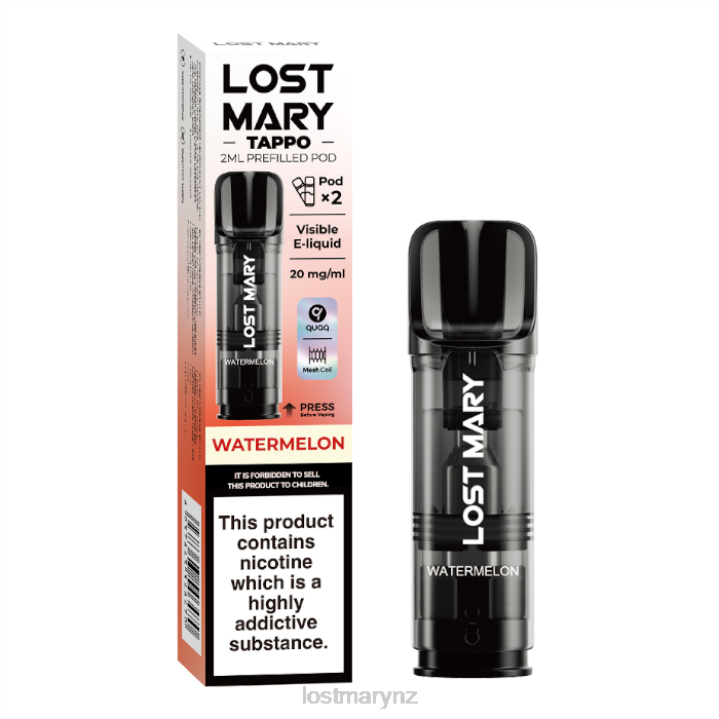 LOST MARY Price - LOST MARY Tappo Prefilled Pods - 20mg - 2PK 2L4R177 Watermelon